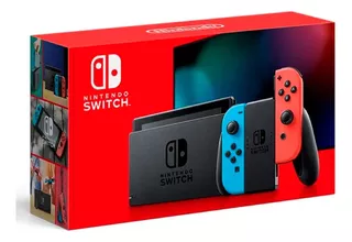 Consola Nintendo Switch V2 Neon /batería Extendida