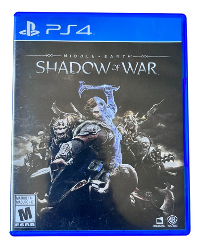 Middle Earth: Shadow Of War Ps4 Físico