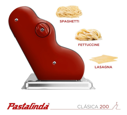 Imagen 2 de 10 de Pastalinda Máquina Clásica 200 Bordó
