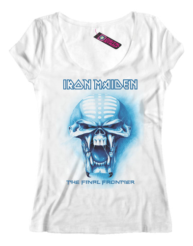 Remera Mujer Iron Maiden The Final Frontier Rp165 Dtg