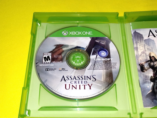 Assassins Creed Unity Xbox One Compatible Con Xbox Series X (Usado)