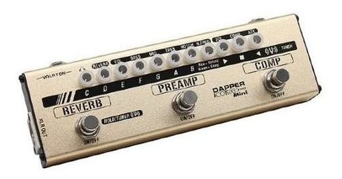 Pedal Valeton Mes-4 Multi Effect Mini Para Acustica