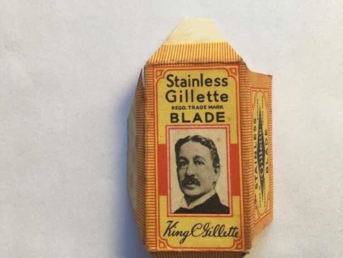 Hoja De Afeitar Gillette Blue Blades Made In England