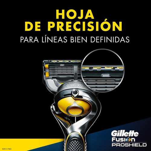 4 Repuestos Para Maquina Afeitar Gillette Fusion5 Proshield