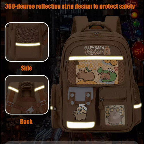Mochila Capybara 2025 Nueva, Mochila Kawaii Capybara