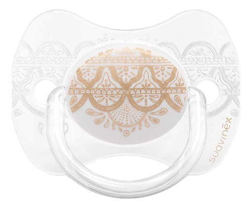 Set Biberon + Chupón Bebé + Porta Chupón Suavinex Color Blanco