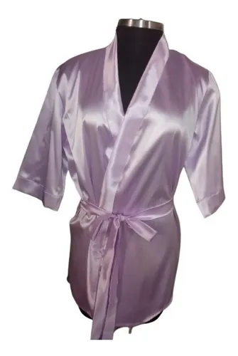 Bata Satin Bordada Para Quinceañera