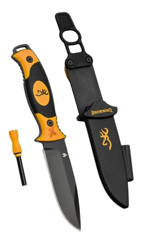 Cuchillo Táctico Supervivencia Con Pedernal Camping Pesca