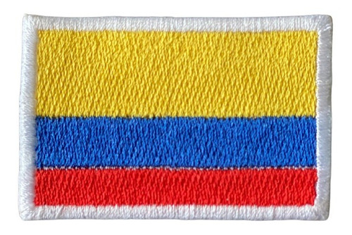 Parche Bordado Bandera Colombia - Para Mochila - Campera