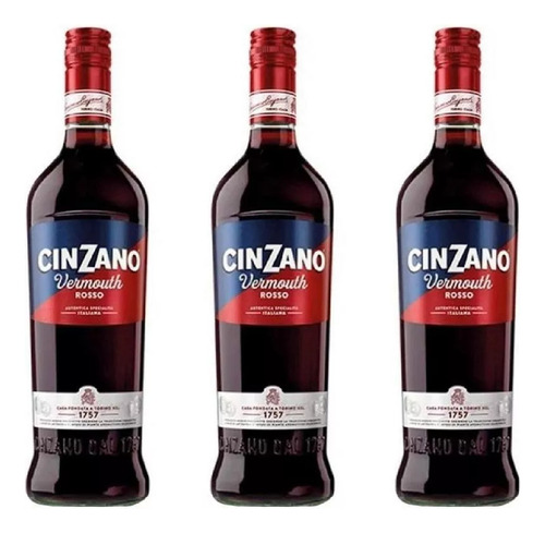 Promo - Combo X 3 Cinzano Rosso Vermut - Mostodivino