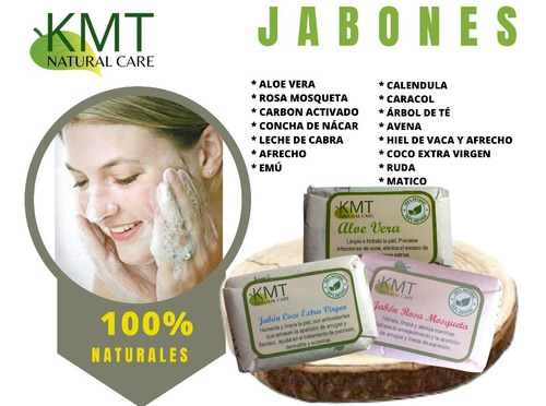 Jabones 100% Naturales - Fabricación Artesanal