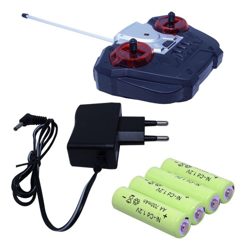 Carrinho Controle Remoto Elétrico Recarregável Picape 4x4