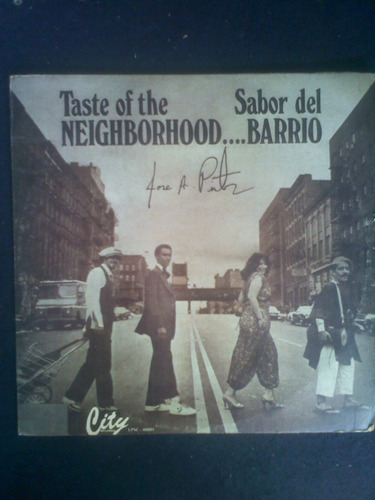 Lp.taste Of The Neighboarhood..sabor Del Barrio.1982.vinilo.