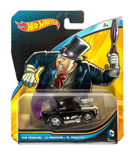 El Pingüino / The Penguin Dc Hot Wheels Character Cars