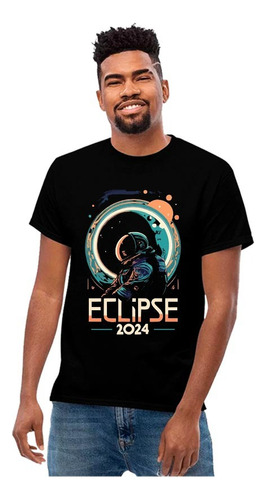 Playera Eclipse Solar 2024 Luna Diseño 06 Playeras Beloma