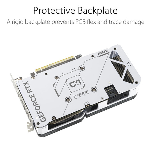 Tarjeta Gráfica Asus Dual Geforce Rtx 4060 Oc 8gb Gddr6 Blan