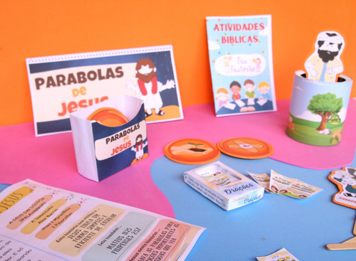 Kit De Recursos Visuais Bíblicos - Parábolas De Jesus
