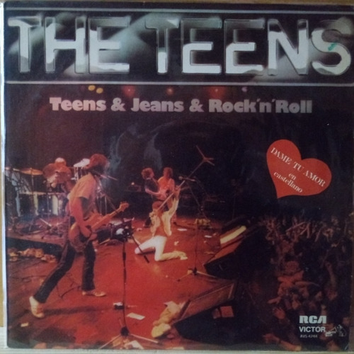 The Teens & Jeans & Rock N Roll Tapa Y Vinilo 10 Pop Rock