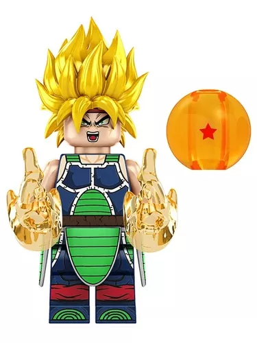 Goten Filho Goku Super Saiyajin Dragon Ball Z Bloco Boneco monta figura  ação (Produto no Brasil a ponta entrega)