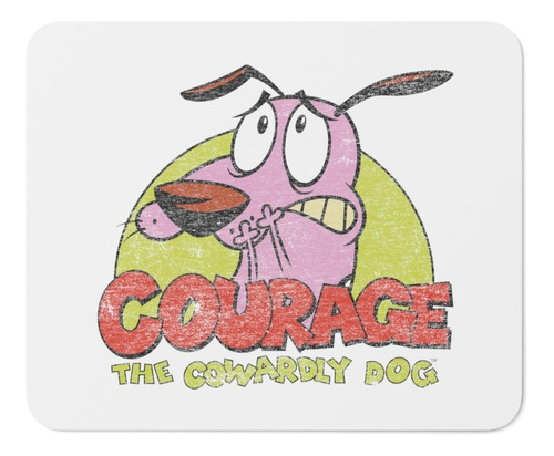 Mouse Pad - Coraje El Perro Cobarde - Courage The Cowardly..