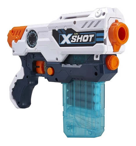 Pistola X-shot Hurricane Alcance 24mts Clip Blaster