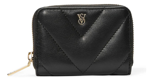 Victoria's Secret Tarjetero Mini Billetera Pocket Negro