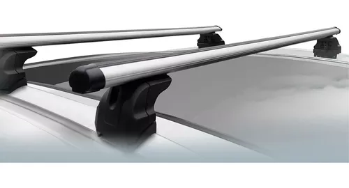 Portaequipajes (baca) de techo para Kia Spectra Berlina (2004-2009) - baca  para coche - barras para techo de coche - Amos - D-2 - O - sin puntos de  montaje barras de acero Dromader&O