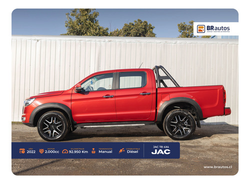 Jac T8 Dcab 4x4 2.0 Año 2022