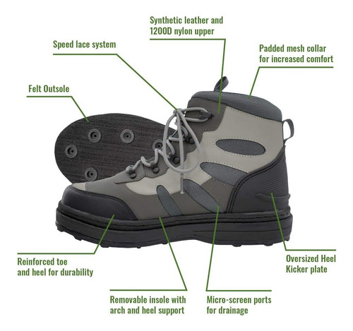 Frogg Toggs Pilot 2 - Botas De Pesca Con Tacos O Fieltro