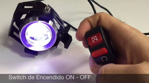 Switch Universal Moto Para Faros Cree U5, U7 Oferta X 2