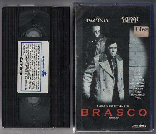 Película En Vhs Brasco Con Pacino / Deep