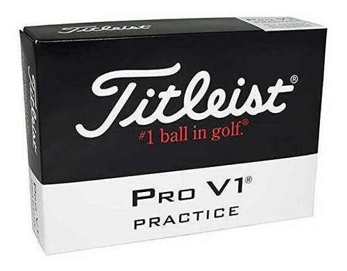 Pelotas De Golf De Práctica Titleist Pro V1, Blancas (una