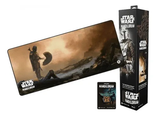 comprar Mouse Pad Gamer Primus Xxl Star Wars Mandalorian Circuit Sho