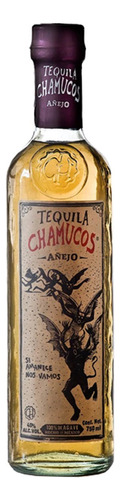 Paquete De 3 Tequila Chamucos Añejo 750 Ml