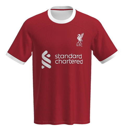 Plantilla Para Sublimar Camiseta Liverpool 2024