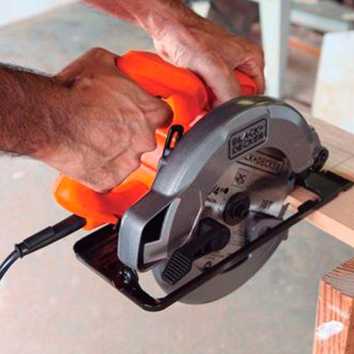 Serra Circular 7 1/4'' 1400w Cs1004 Com Disco Black Decker
