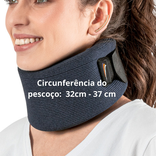 Colar Cervical Espuma P Traumatismo Torcicolos Ortopédico