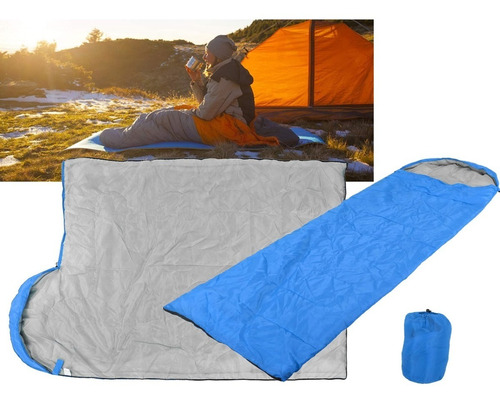 Saco Para Camping Sobre De Dormir Largo 2 Mts Impermeable