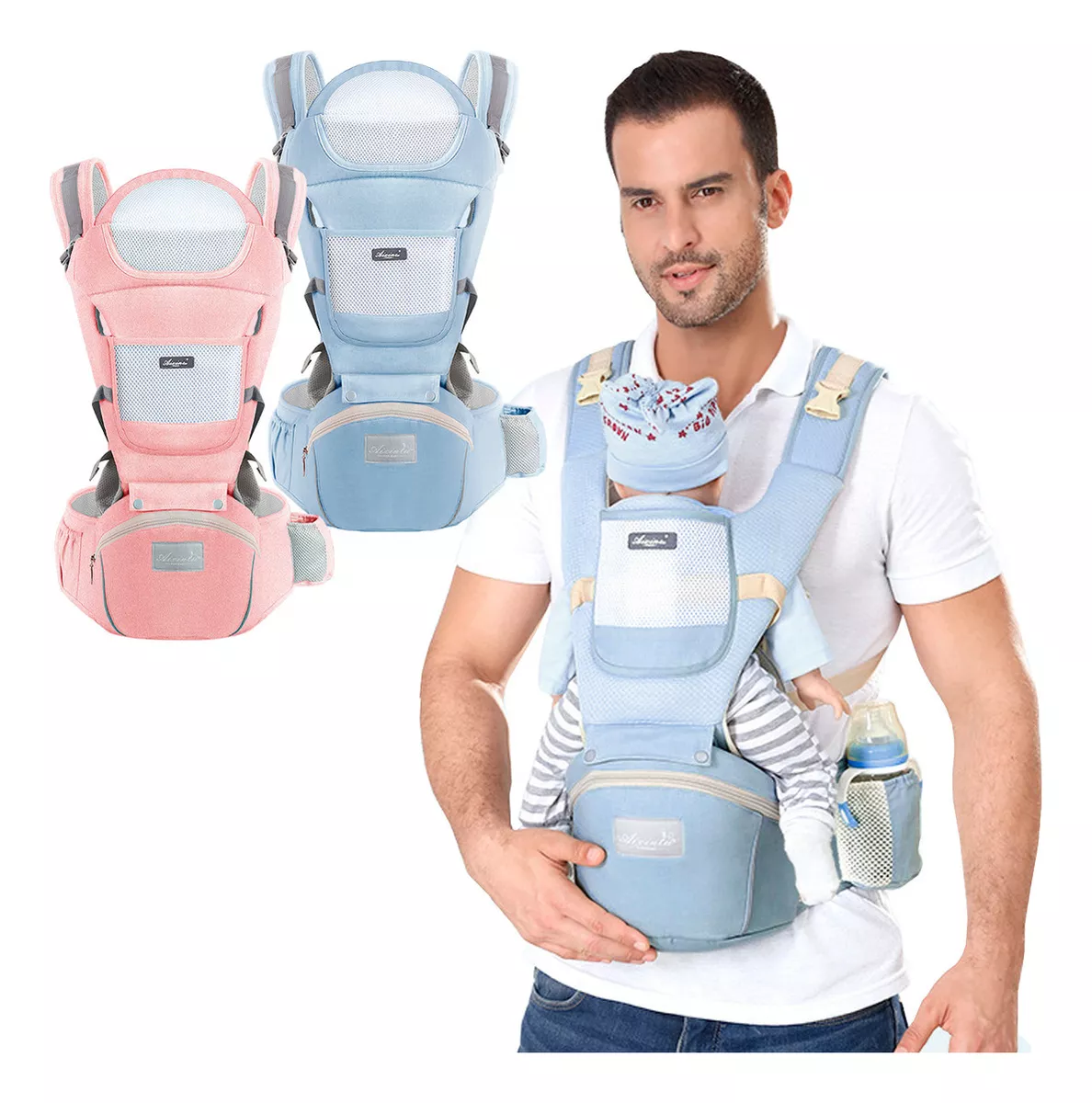 Tercera imagen para búsqueda de porta bebe ergonomico