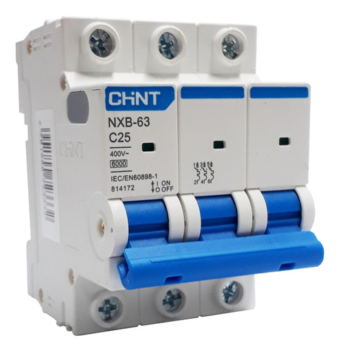 Breaker 3x25amp Nxb Chint