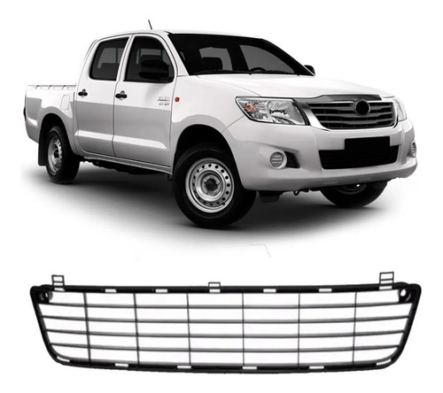 Moldura Parachoque Central Hilux 2013