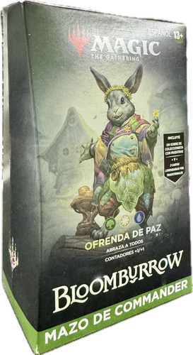 Set 4 Commander Bloomburrow En Español Magic The Gathering