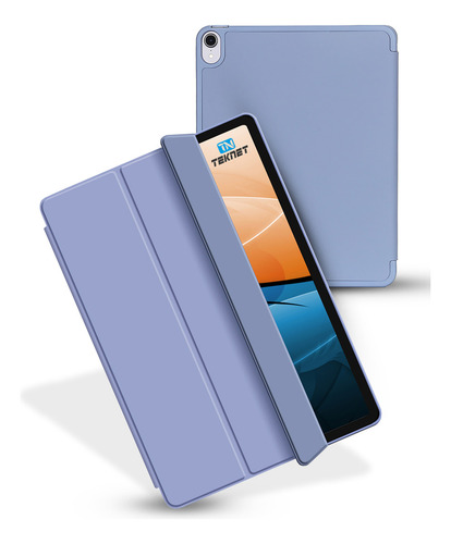 Funda Teknet Silicon Para iPad Air 11 2024 Air 5 Air 4 10.9 Color Lavanda