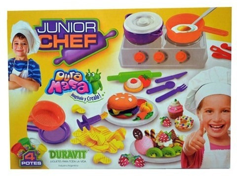 Imagen 4 de 6 de Juego De Masa Duravit Junior Chef Art 730 Cocina Estrusor