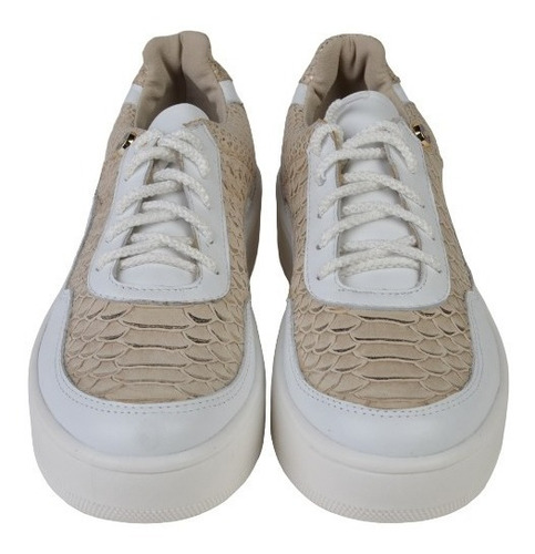 Imagen 4 de 5 de Zapatillas Zapatos Sneakers De Mujer De Cuero Jack - Ferraro