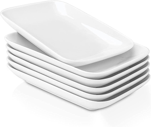 Set De Platos Delling Porcelana 6 Piezas 8 Pulgadas