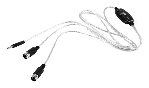 Usb In-out Midi Cable Convertidor Pc A Teclado De Música Ada