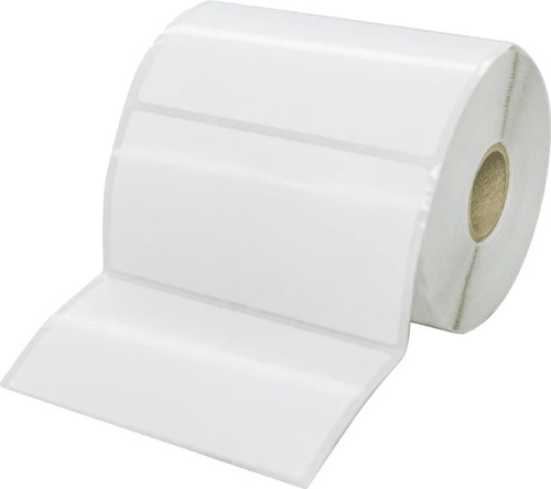Etiqueta 60x40 Termica Adesiva - Caixa Com 20 Rolos Cor Branco Desenho Impresso Sem