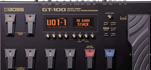 Boss Gt-100 Multiefectos Para Guitarra Pedal (Usado)