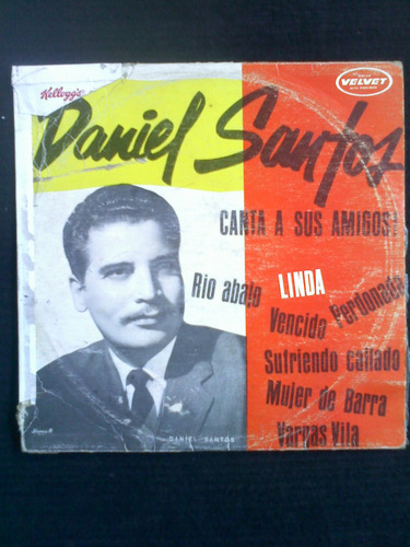 Lp.daniel Santos.canta A Sus Amigos 1979.bolero.vinilo.disco